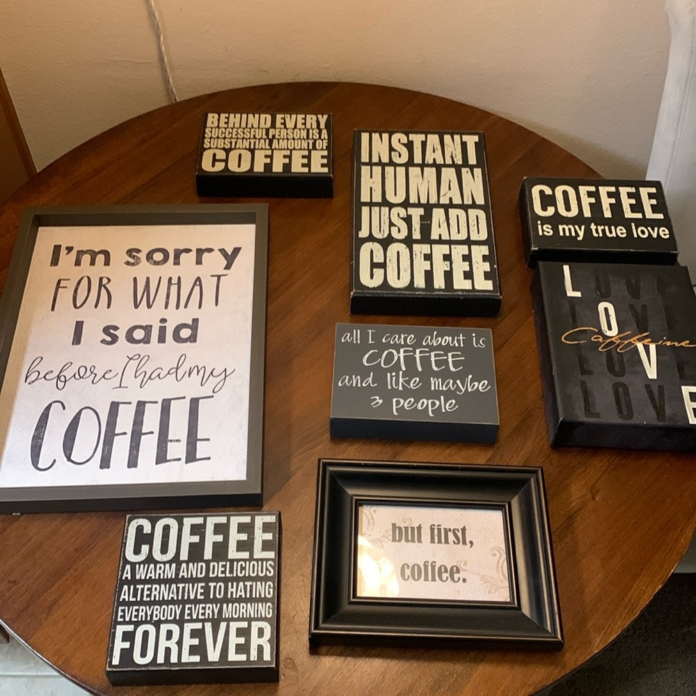 Coffee signs